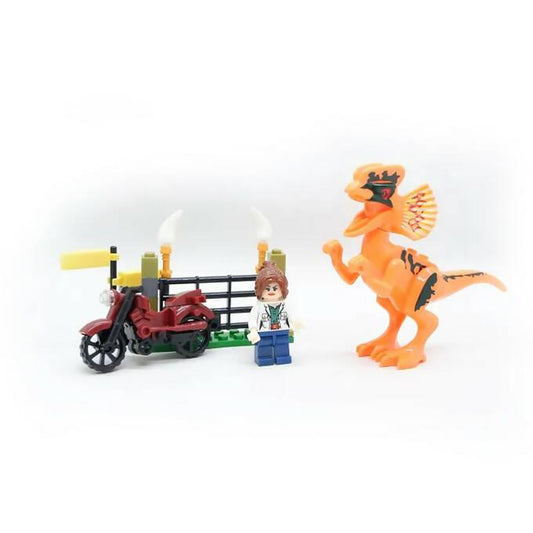 Jurassic Building Blocks World Dinosaurs Figures Bricks Animal Lovely Plastics Collection Toy For Kids - 45 Pcs - Option D