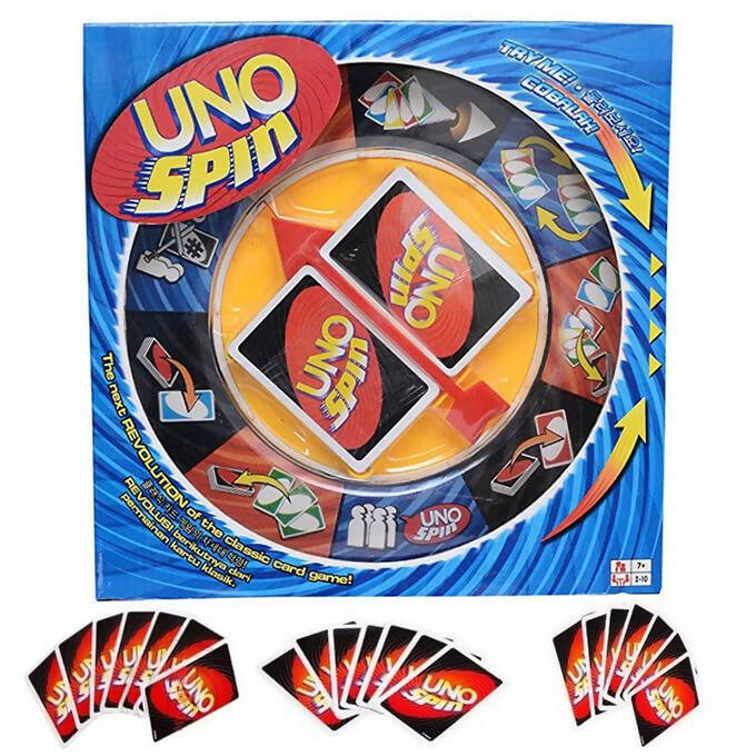 Uno Spin Wheel and Cards Game