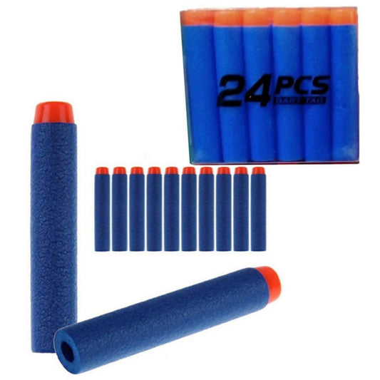 Nerf Soft Dart Foam Refill - 24 pcs - Blue - ValueBox