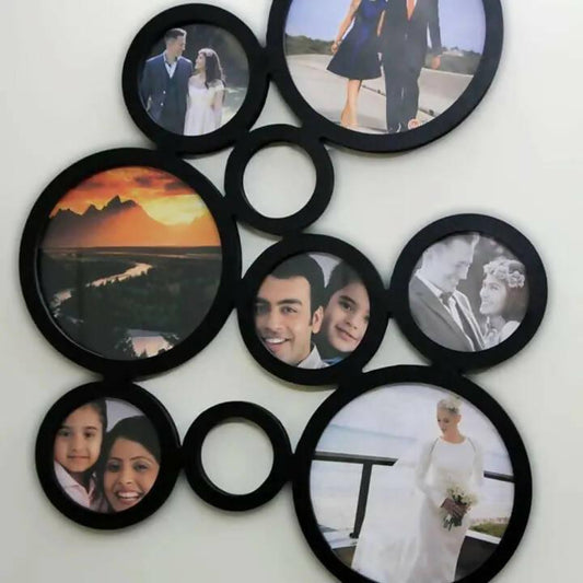 Set of 7 - Photo Frame Collage Wall Hanging