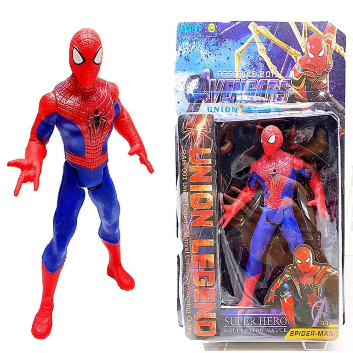 Avengers: Age Of Ultron -spidermn Action Figure With Movable Arms And Legs