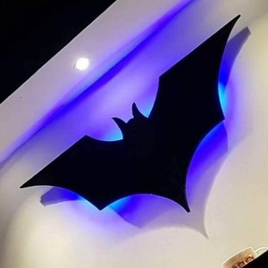 3D Batman Led Wall Lamp - Gaming Decor - Aesthetic room decor - Color Black
