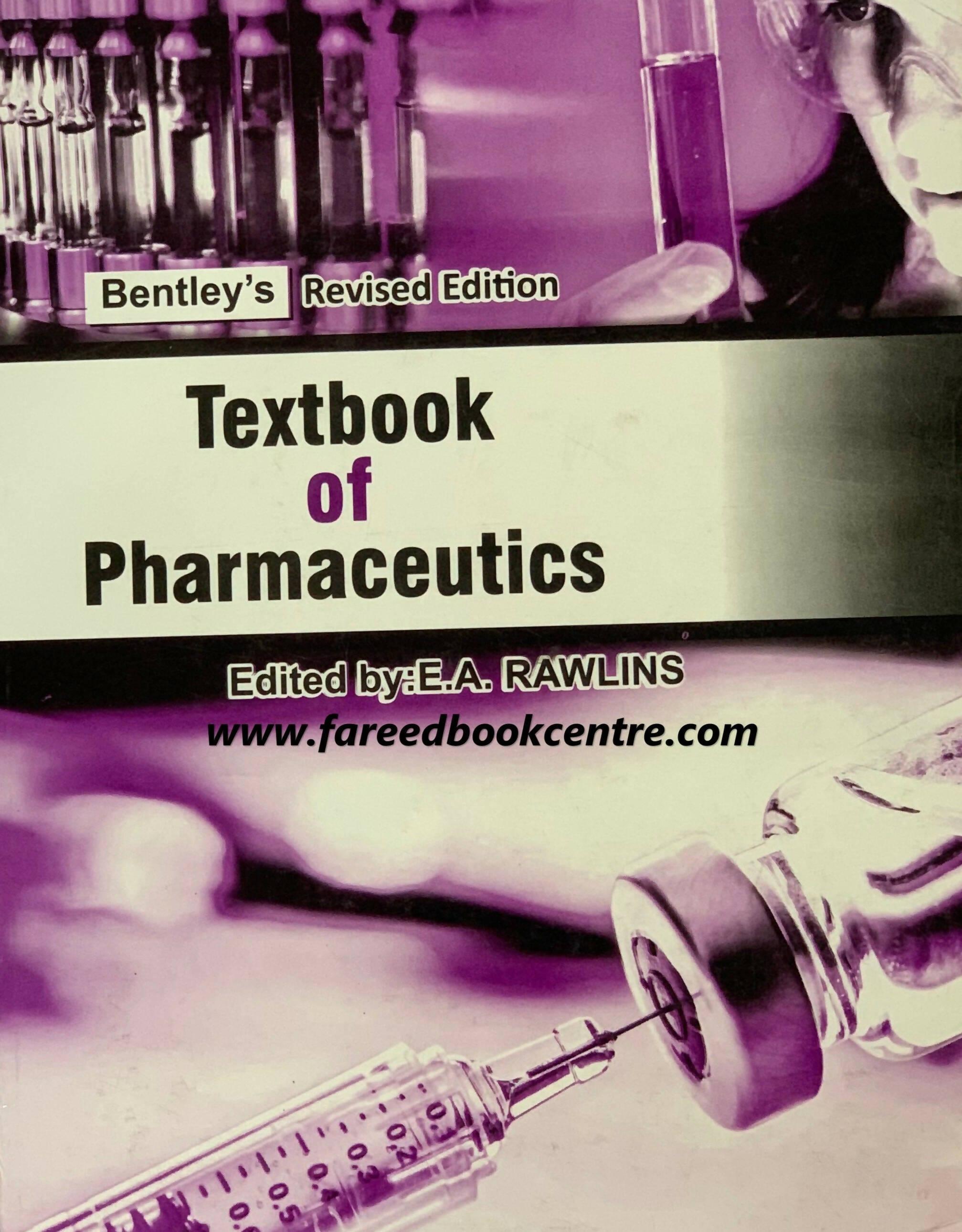 Bentley's Textbook Of Pharmaceutics - ValueBox