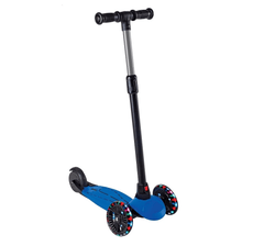 3 Wheels Dragon Scooter with Lights – Blue