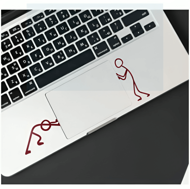 Diy Art Interesting text Vinyl Decal Laptop Stickers laptop accessories laptop stickers for girls and for boys - ValueBox