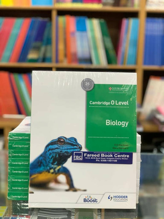 Cambridge O Level Biology By D G Mackean Latest Edition ORIGINAL - ValueBox
