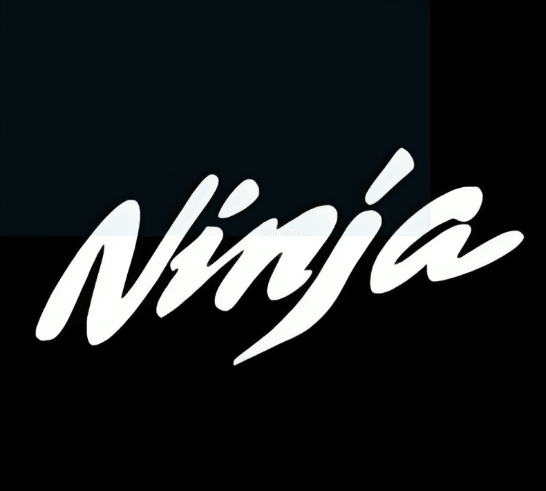 18*8CM NINJA Fun Car Styling Car Stickers Decals Motorcycle Reflector Black - ValueBox