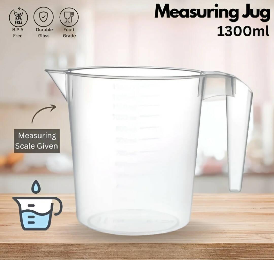 Plastic Measuring Jug 1300ml - ValueBox