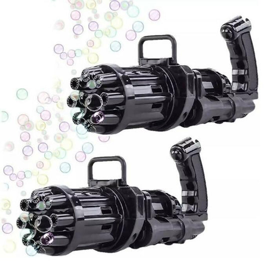 Massive Bubble Gun_ - Kids Automatic Bubble Gun_ Toys Summer Soap Water Bubble Machine Plastic Electric
