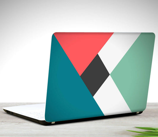 Abstract Minimalist Laptop Back Skin Vinyl Stickers - ValueBox