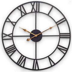 New Decent Roman Wooden Wall Clock Home Decore Roman Counting for Schools Offices Home - ValueBox