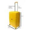 Medium 25 inch size luggage and travel suitcase bag Imported PP unbreakable