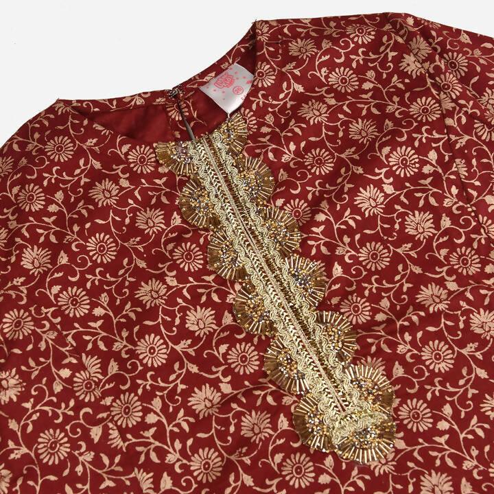 Summer Maroon Kurti - ValueBox