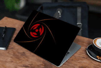 Obito Mangekyou Sharingan Anime, Laptop Skin Vinyl Sticker Decal, 12 13 13.3 14 15 15.4 15.6 Inch Laptop Skin Sticker Cover Art Decal Protector Fits All Laptops - ValueBox