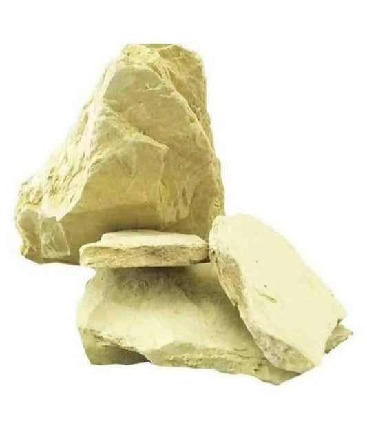 Earth Clay Multani Mitti chunk Bentonite For All Types of Skin Problems - 250 Grams