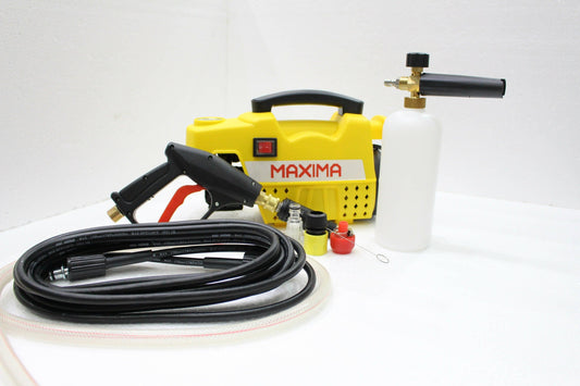 Maxima High Pressure Washer Ip-x5 110bar With Foam Lance-100%copper-induction Motor