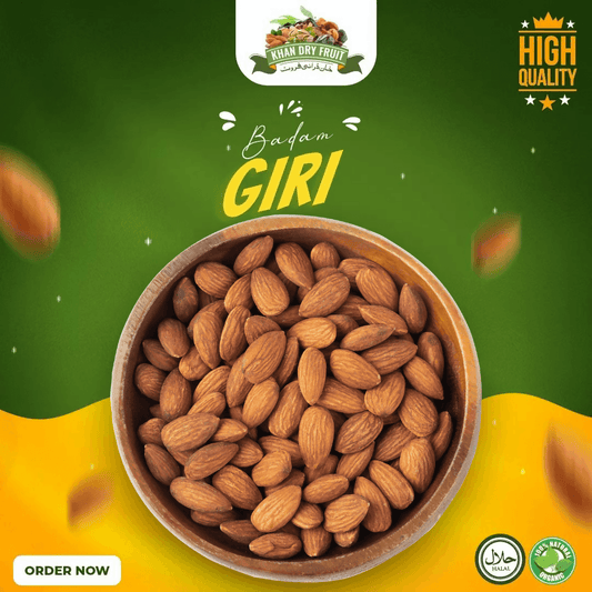 American Badam Giri 250gm Packets II Almonds Nuts