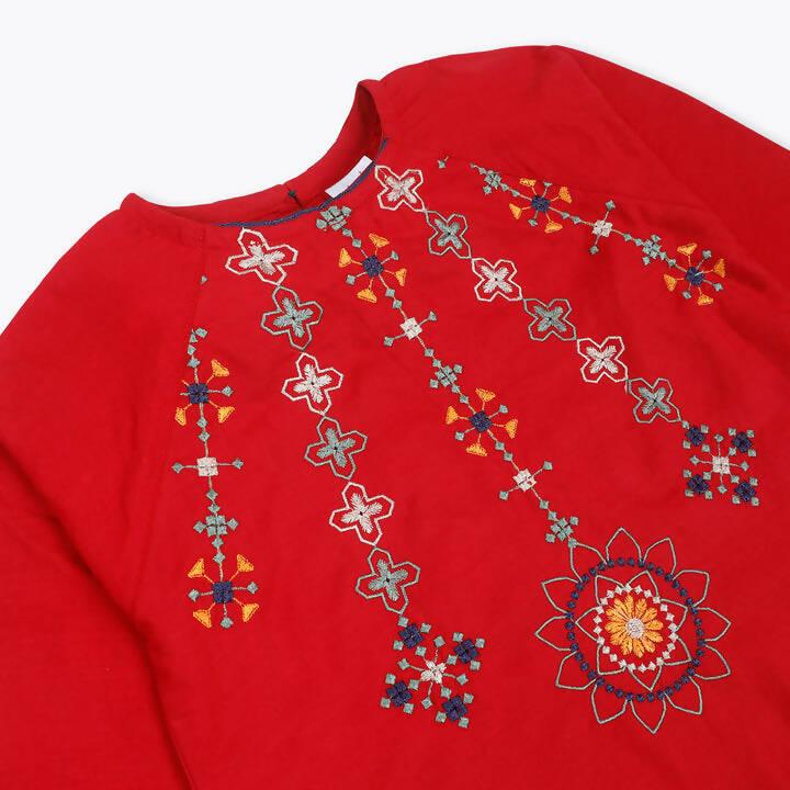 Summer Embroidered kurti - ValueBox