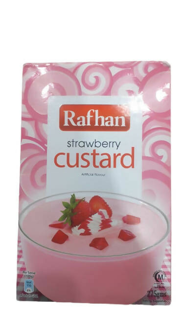 Rafhan Custard Powder Strawberry 275 Gm
