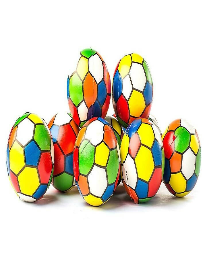 Pack Of 12 - Multi Color Squeeze Stress Ball For Kids