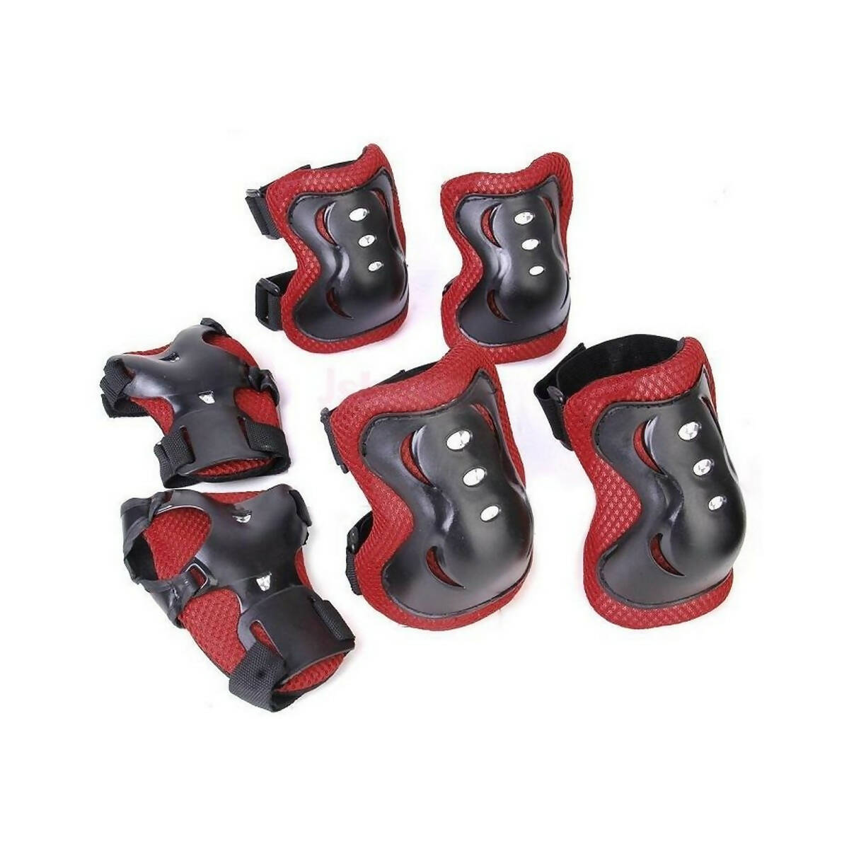 NEW Kid Cycling Roller Skating Knee/Elbow/Wrist Guard - Red