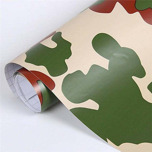 Camouflage Army Print Vinyl for Cars - ValueBox