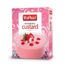 Rafhan Dessert Strawberry Custard - 120g