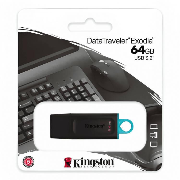 64GB DT Exodia USB 3.2 Flash Drive DTX Original - ValueBox