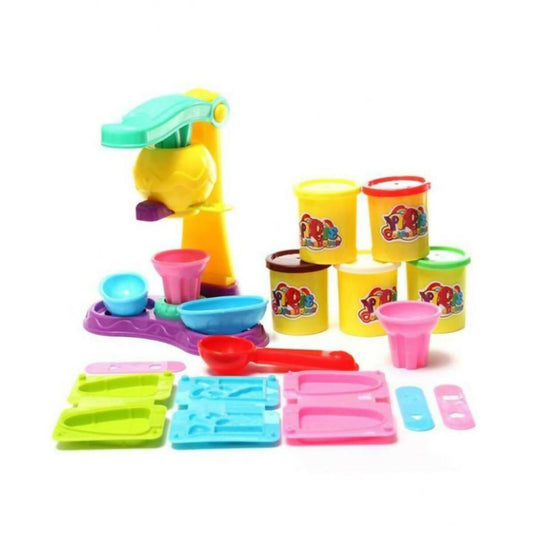 Color Clay - Ice Cream Maker Set - Pretend Playdough.