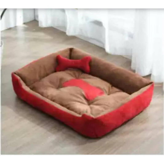 Dog Cushion whit Bone Pillow - ValueBox