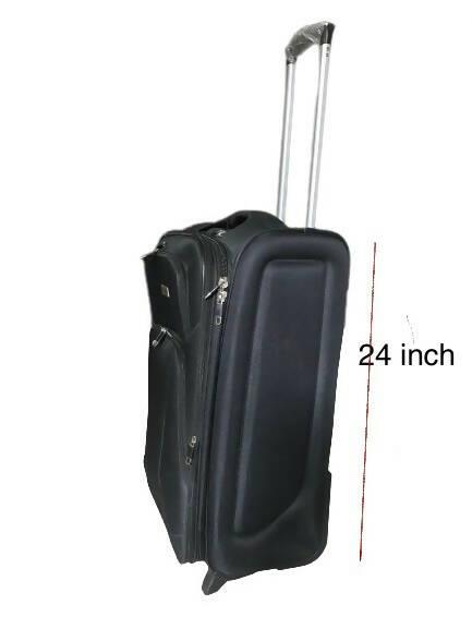 24” medium size premium quality travel suitcase expandable imported luggage travelling bag