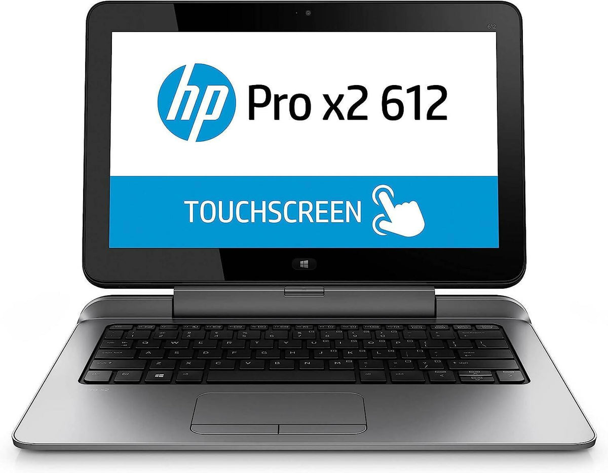 HP Pro X2 612 G1 12.5" Detachable Laptop Core I5 4th Gen 4GB 128GB Win 10 Pro - ValueBox