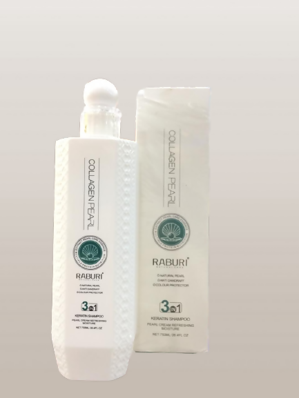 Collagen Pearl Raburi 3 in 1 kertan shampoo 750ml