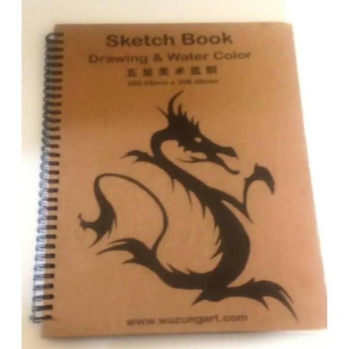 Drawing and Water Color Sketch Book A-4 - ValueBox