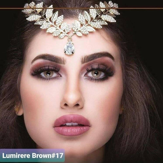 Lumirere Brown lenses with free solution kit
