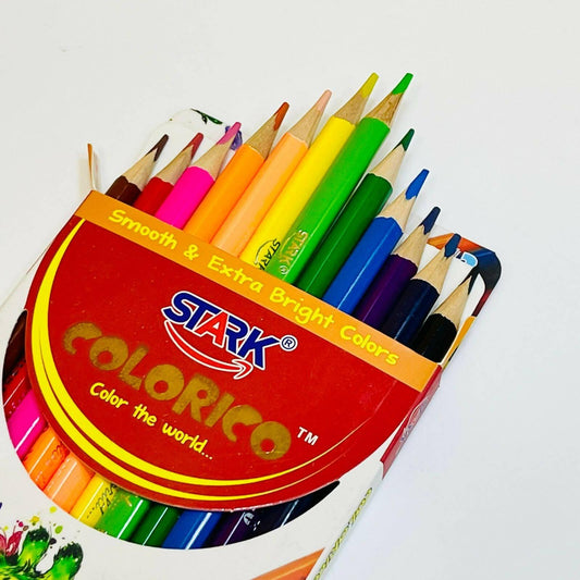 Stark Tri-Grip Color Pencils Pack of 12