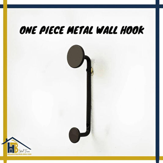 badgeHB One Piece Customize, Modern Wall Hooks for Clothes, Metal Wall Hooks, Black Wall Hanger, Metal Wall Rack With Hooks, Clothes Hanging Rack, Modern Clothes Hanger