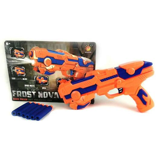 Frost Nova Soft nerf Dart Shooting Nerf toy - Manual Reload