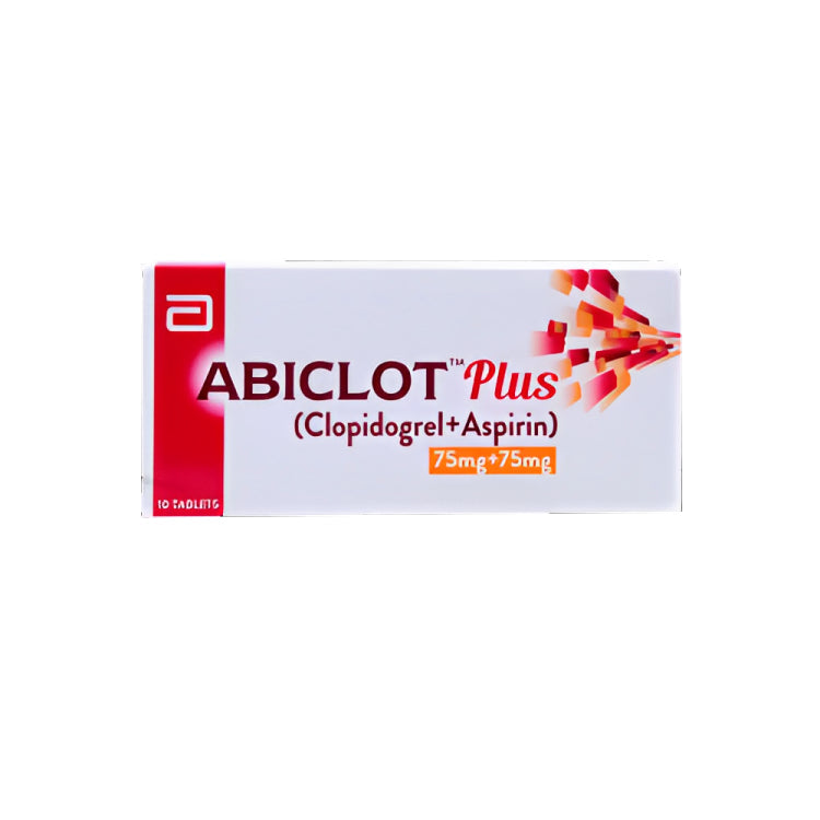 Abiclot Plus 75/75MG Tab 1x10 (L)