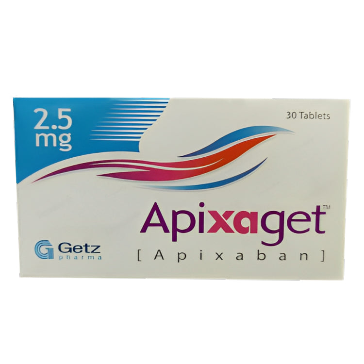 Apixaget 2.5MG Tab 3x10 (L)