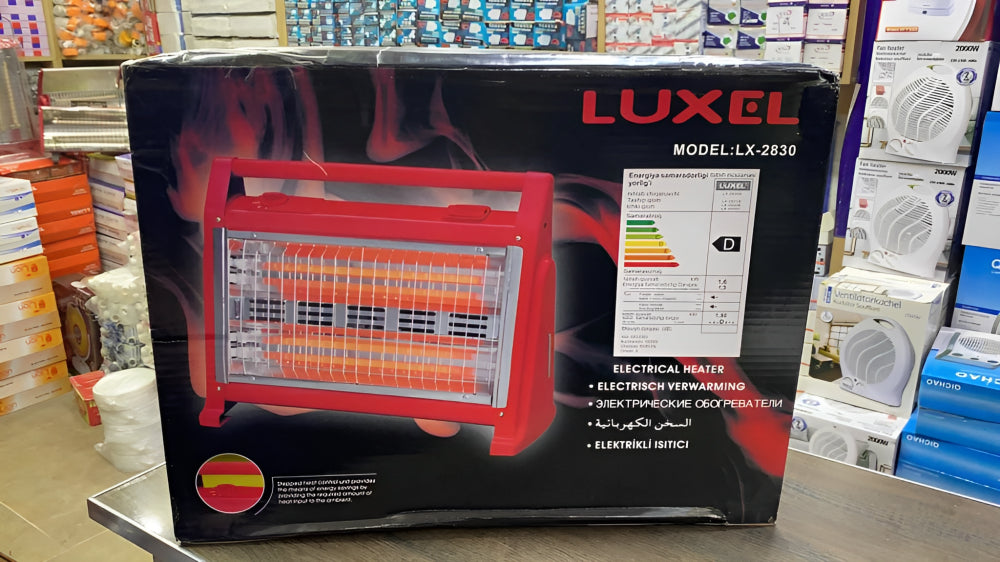 Luxel Electric Heater Model:lx-2830 2000w