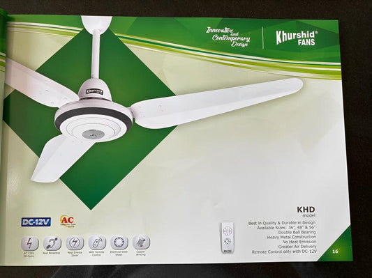 Khurshid Ac Capocitor Type Motor Fan - ValueBox