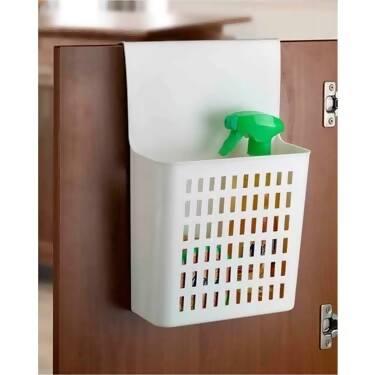 Plastic Washroom Hanger and Shampoo+Soap Organizer - ValueBox