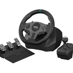 PXN V9 Gaming Steering Wheel with manual Gear Shifter for PC , XBOX , PlayStation - ValueBox