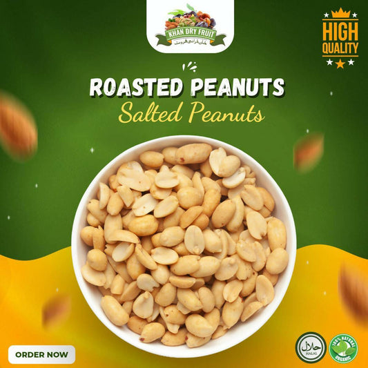 Roasted Peanuts 500gm Pack Half Kg, Salted Peanuts Fresh Stock