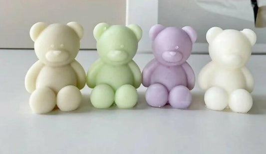 Cutee mini bear scented candles
