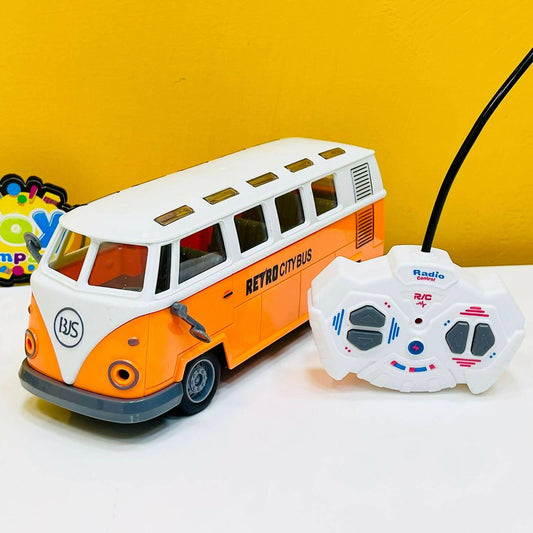 Rechargeable Classic Remote Control Bus Toy