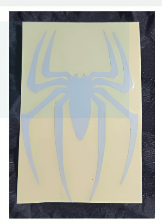 Spider reflective sticker for cars bikes mobiles and laptop size:4 inch x 1