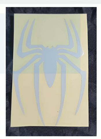 Spider reflective sticker for cars bikes mobiles and laptop size:4 inch x 1 - ValueBox