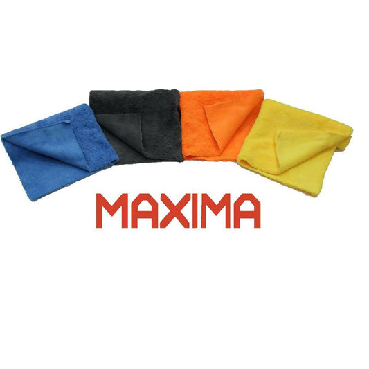 MAXIMA Dual Pile Edgeless Microfiber - 40CM X 40CM - PACK OF 4 -TOP QUALITY